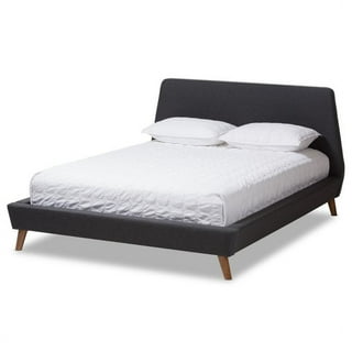 Baxton studio iseline modern and contemporary antique finished outlet wood size platform bed frame