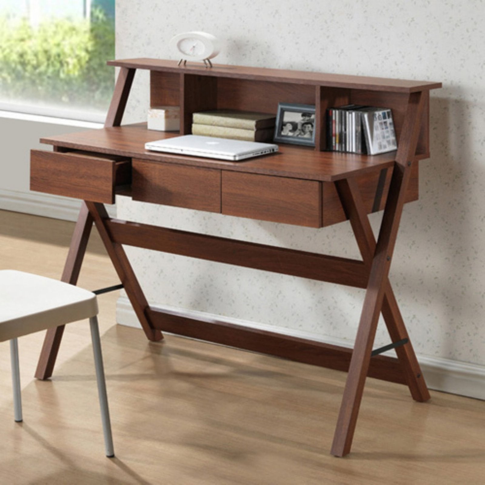 Baxton Studio Crossroads II Writing Desk