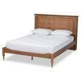 thumbnail image 1 of Baxton Studio Danielle Ash Walnut Finished Wood Queen Size Platform Storage Bed, 1 of 11