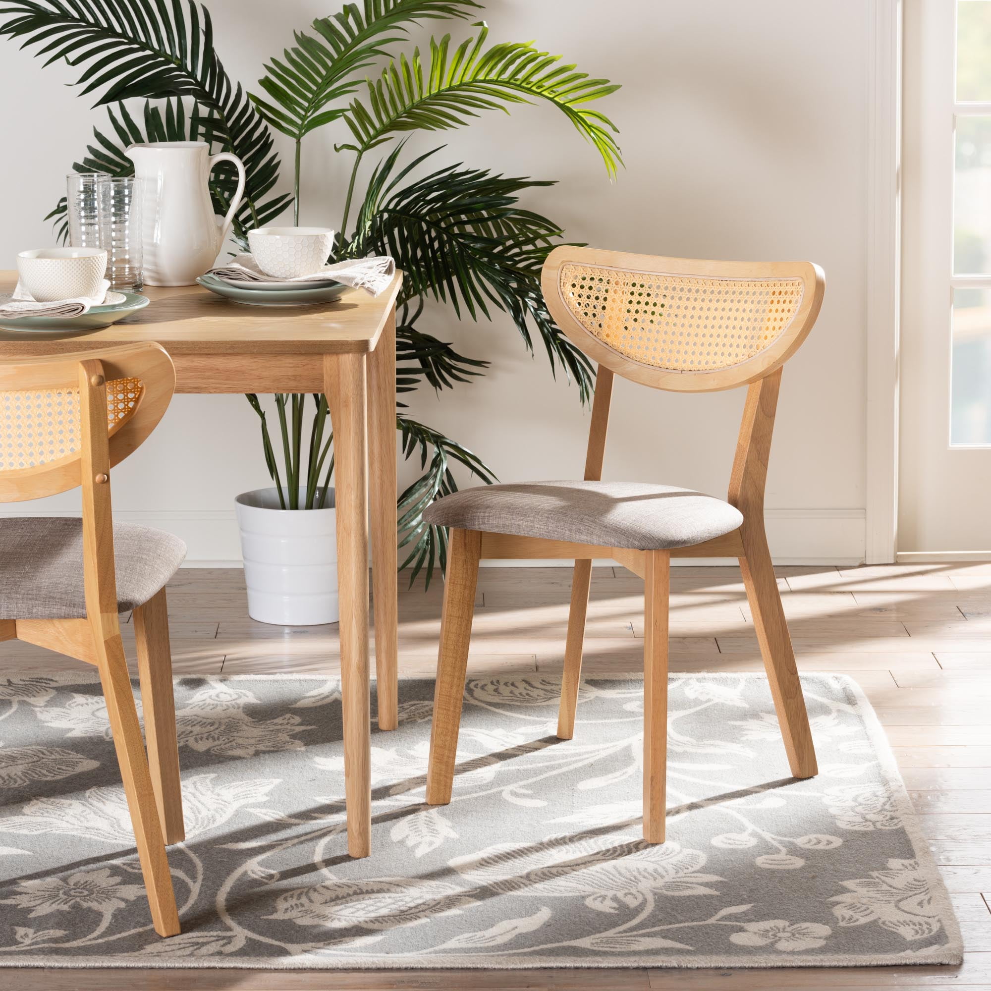 Baxton Studio Dannell Dining Chair - Thumbnail 4