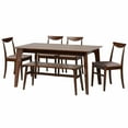 thumbnail image 1 of Baxton Studio Delphina 6-Piece Dining Set, 1 of 11