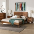 thumbnail image 1 of Baxton Studio Demeter Mid-Century Bedroom Set, 3-Piece, Walnut Brown, 1 of 15