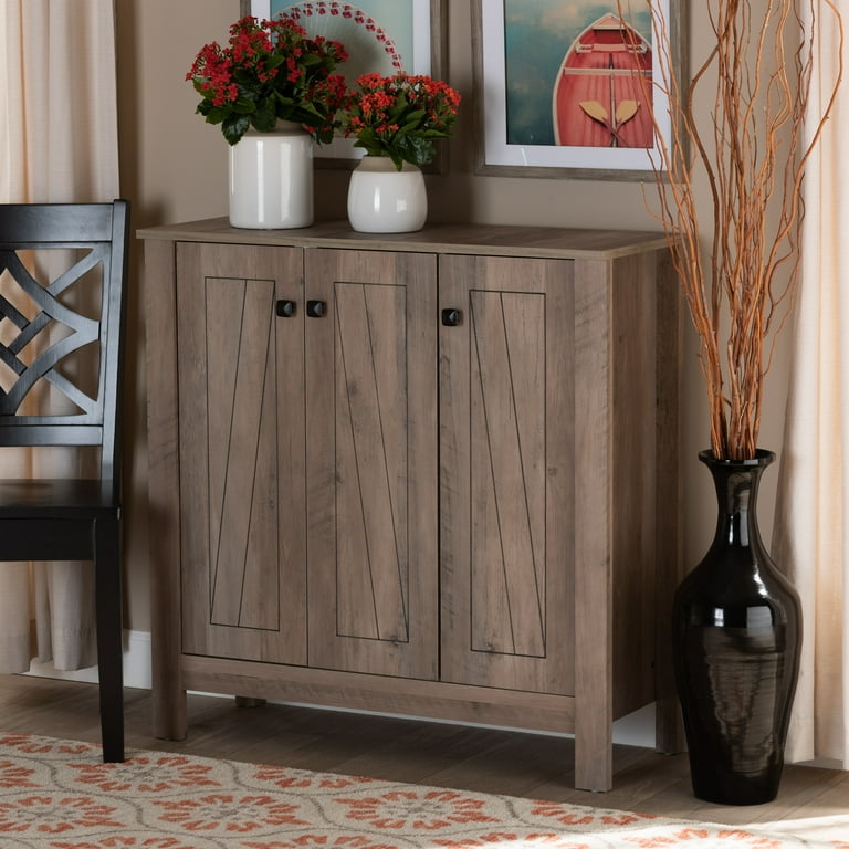 Shoe Cabinet and Storage - Gray Nader's Furniture