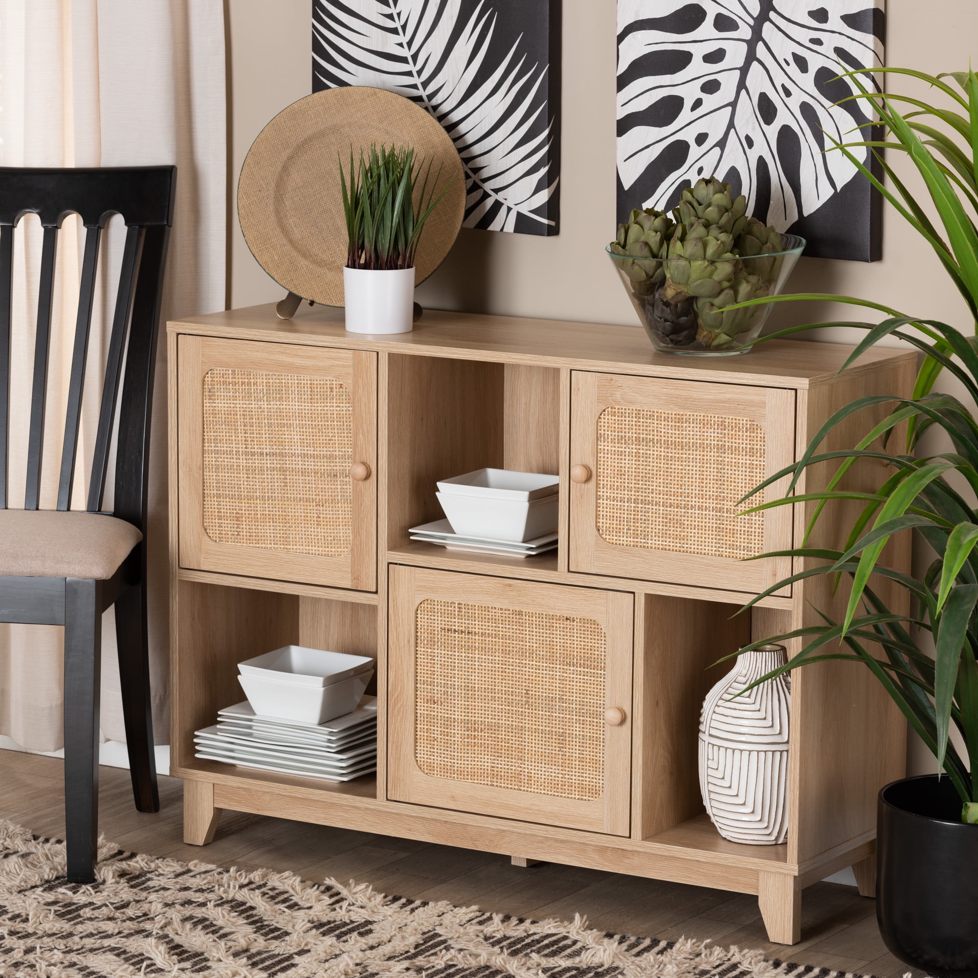Light shop brown sideboard