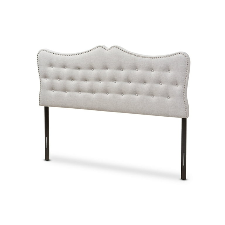 Baxton Studio Lucy Modern and Contemporary Greyish Beige Fabric King Size Headboard Baxton Studio Lucy Modern and Contemporary Greyish Beige Fabric King Size Headboard