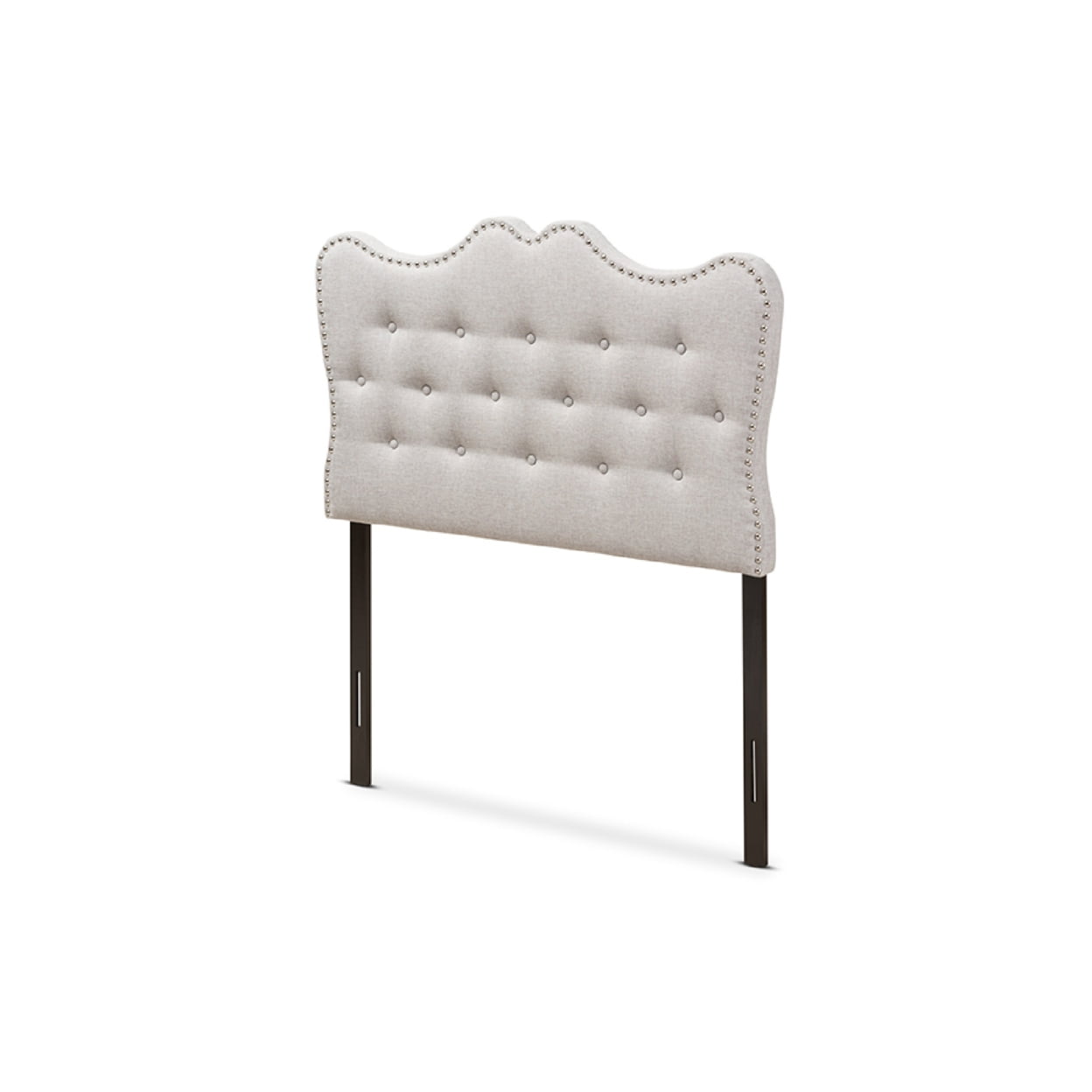 Baxton Studio Lucy Modern and Contemporary Greyish Beige Fabric Twin Size Headboard Baxton Studio Lucy Modern and Contemporary Greyish Beige Fabric Twin Size Headboard