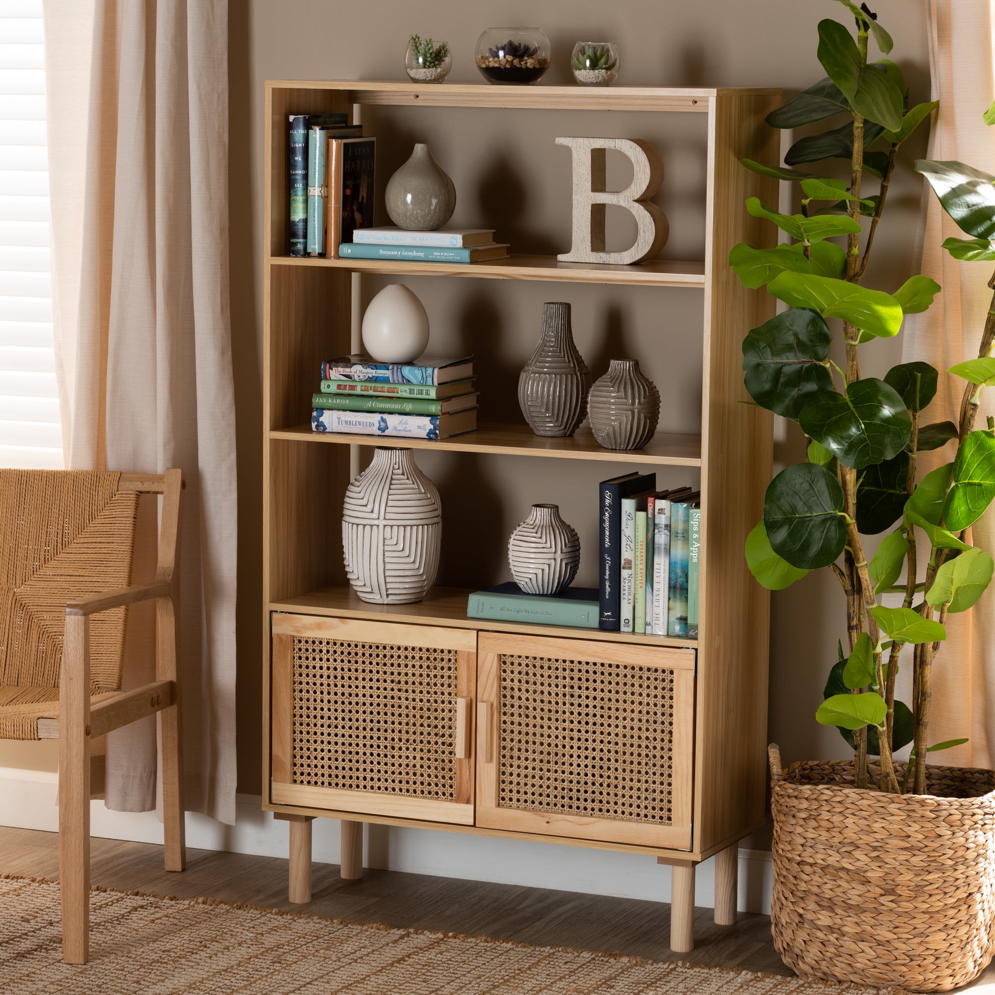 Kmart online rattan bookcase