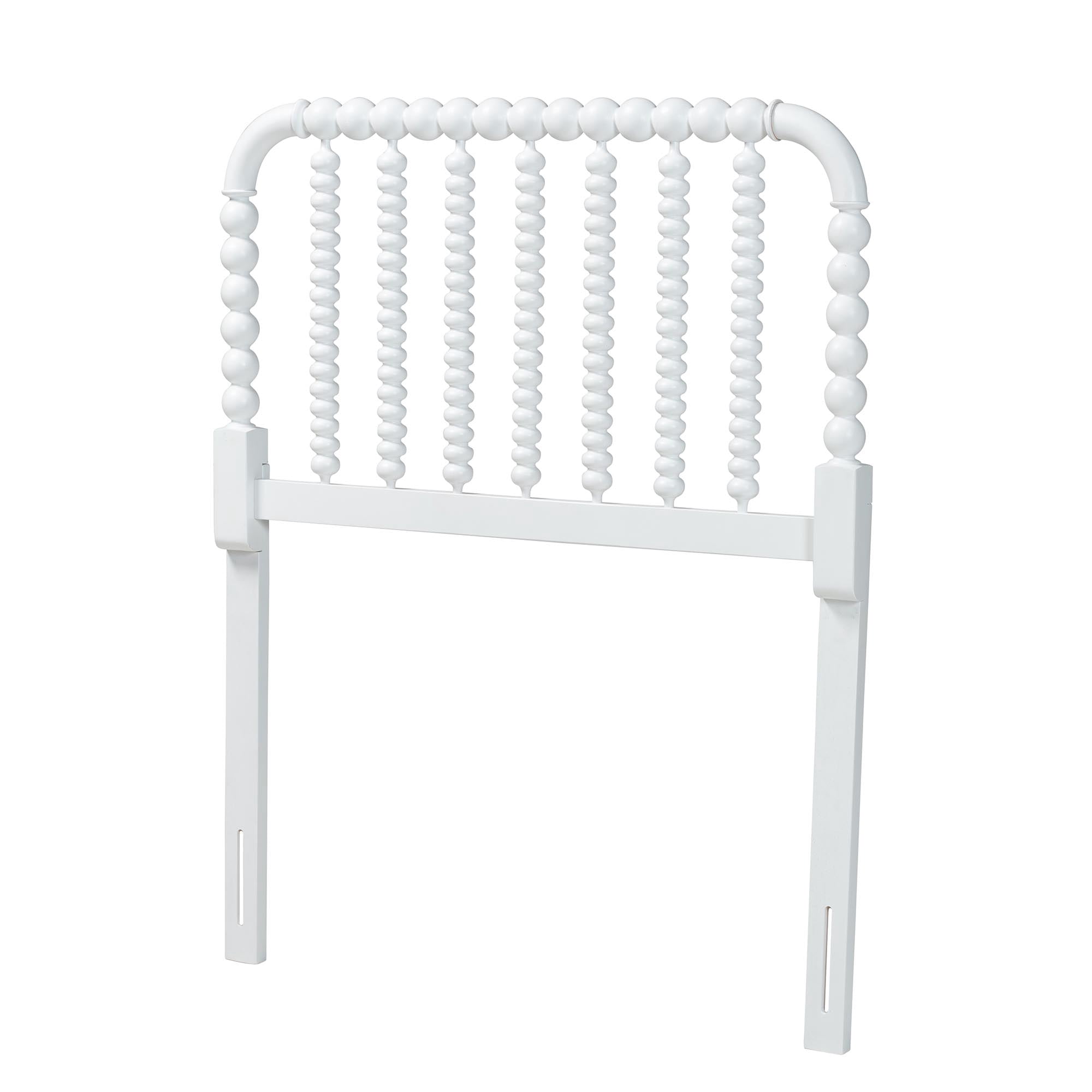 Baxton Studio Finley Traditional Headboard, Twin, White