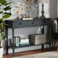 thumbnail image 1 of Baxton Studio Garvey Modern Metal Console Table, Drawer Included, Grey, 1 of 9