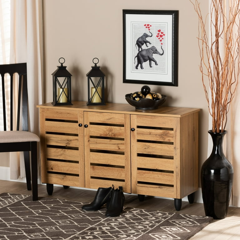 Baxton Studio Gisela Shoe Storage Cabinet