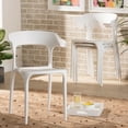 thumbnail image 1 of Baxton Studio Gould Dining Chair, Set of 4, White, 1 of 8