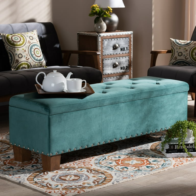 Baxton Studio Hannah Modern and Contemporary Beige Fabric Upholstered Button-Tufting Storage Ottoman Bench Baxton Studio Hannah Modern and Contemporary Beige Fabric Upholstered Button-Tufting Storage Ottoman Bench