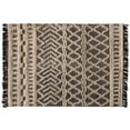 thumbnail image 1 of Baxton Studio Heino Ivory and Charcoal Handwoven Wool Area Rug, 1 of 6