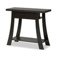 thumbnail image 1 of Baxton Studio Herman Modern and Contemporary Dark Brown Finished Wood 1-Drawer Console Table, 1 of 7
