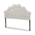 thumbnail image 1 of Baxton Studio Hilda Modern and Contemporary Greyish Beige Fabric Full Size Headboard, 1 of 6
