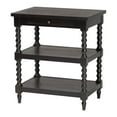 thumbnail image 1 of Baxton Studio Imogene Retro-Modern Black Wood End Table, 1 of 8