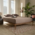 thumbnail image 1 of Baxton Studio Iseline Platform Wood Bed Frame, Walnut, Full, 1 of 9