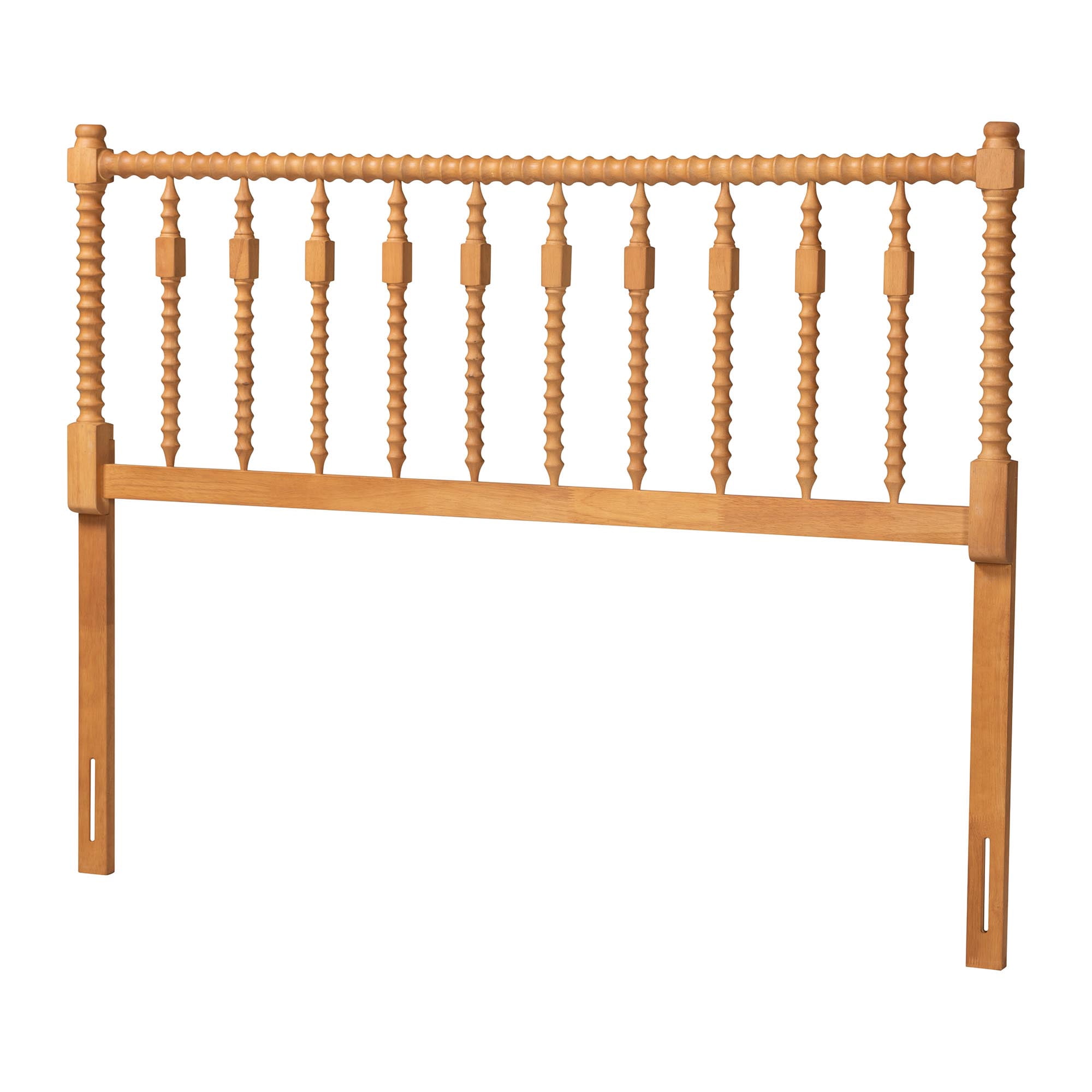 Baxton Studio Juliette Traditional Headboard, King, Oak Brown