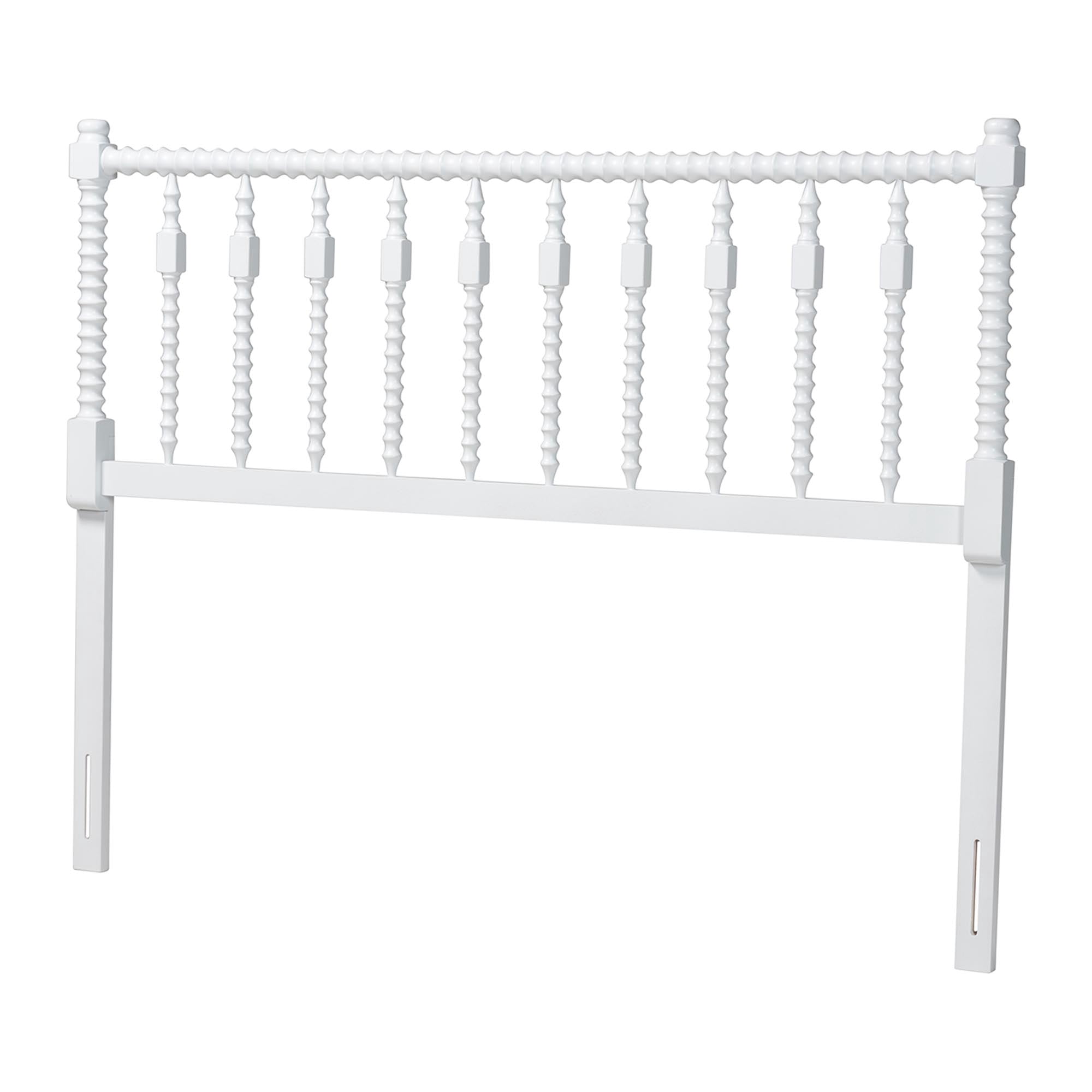 Baxton Studio Juliette Traditional Headboard, King, White