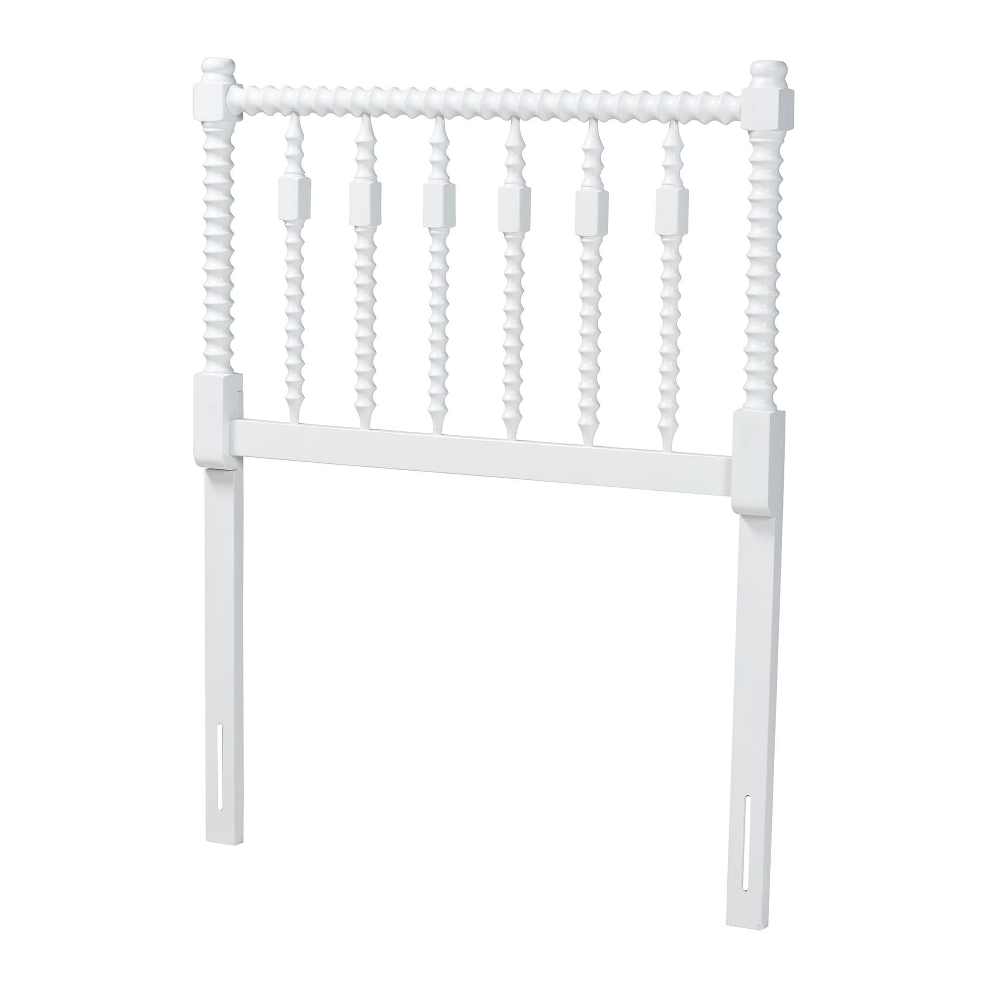 Baxton Studio Juliette Traditional Headboard, Twin, White