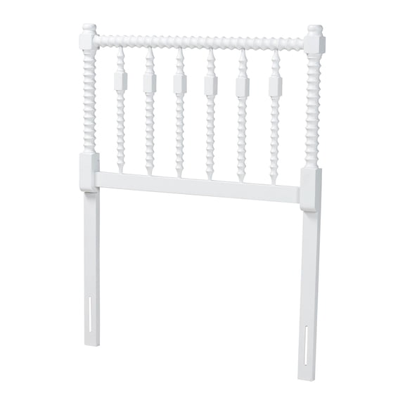 Baxton Studio Juliette Traditional Headboard, Twin, White