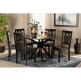 thumbnail image 1 of Baxton Studio Liese Modern and Contemporary Transitional Dark Brown Finished Wood 7-Piece Dining Set, 1 of 7