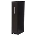 thumbnail image 1 of Baxton Studio Lindo 1 Pull Out Door Media Storage Cabinet in Brown, 1 of 6