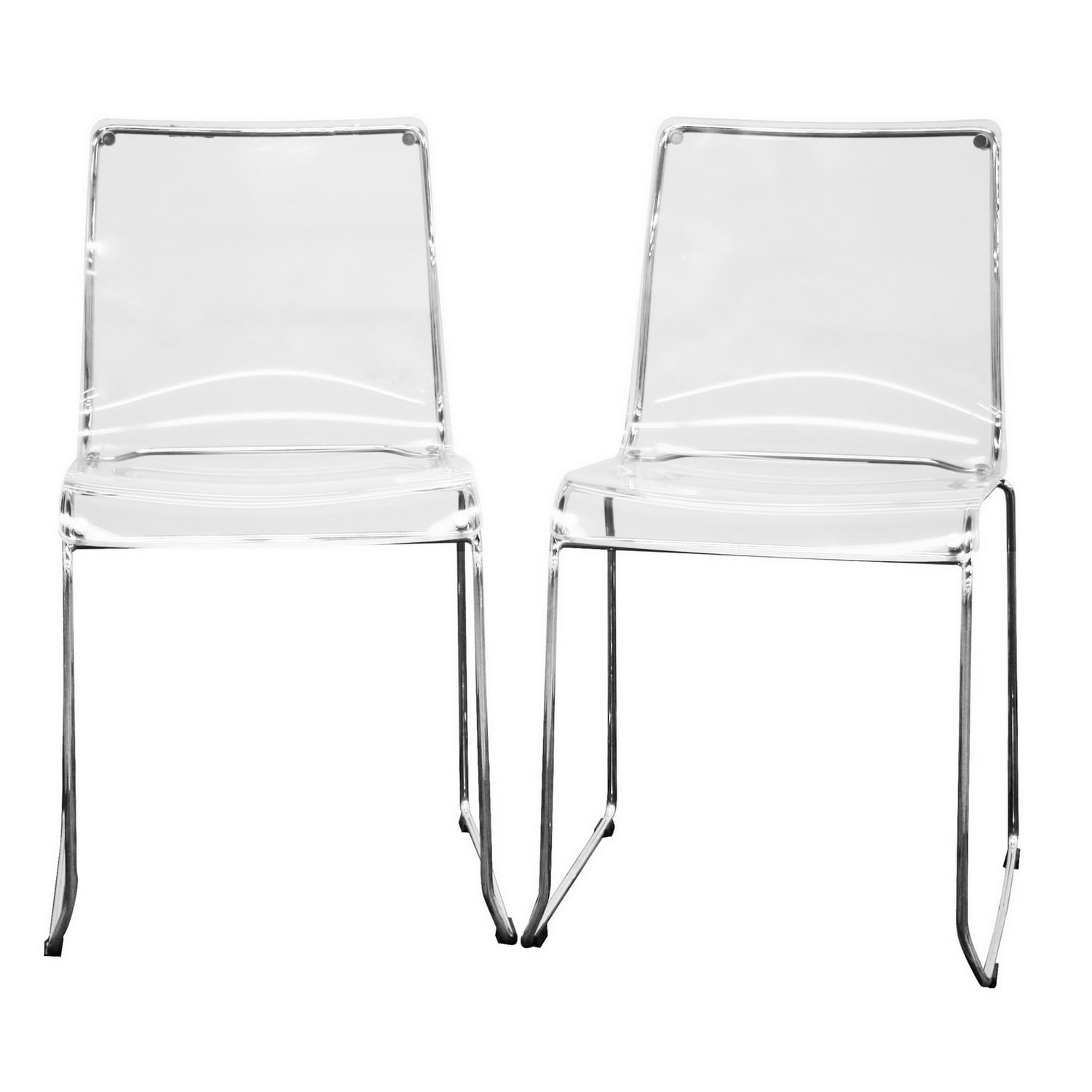 Baxton Studio Lino Acrylic Dining Chair