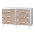 thumbnail image 1 of Baxton Studio Louetta White Carved Contrasting 6 Drawer Dresser, 1 of 10