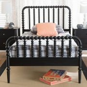 Baxton Studio Lucera Mid-Century Platform Bed, Full, Black