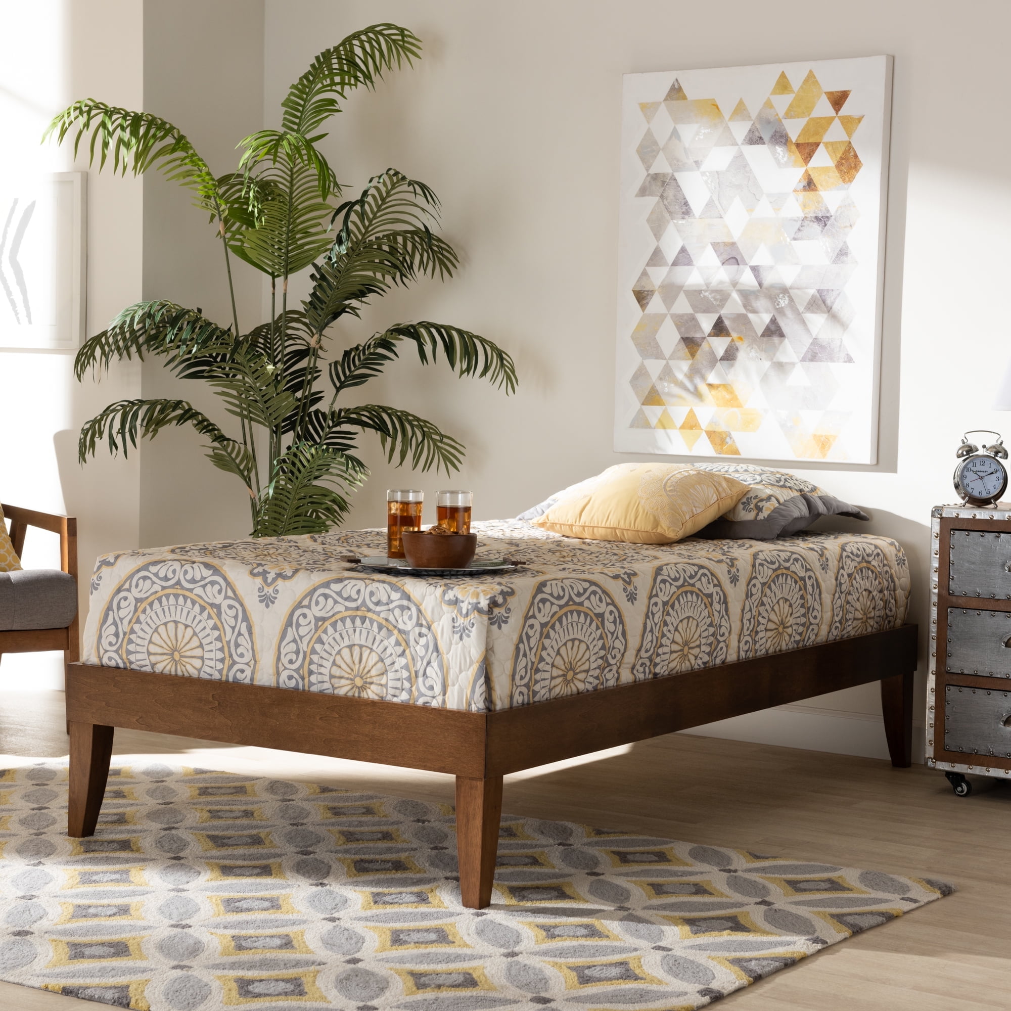Free Shipping! Baxton Studio Lucina Mid-Century Modern