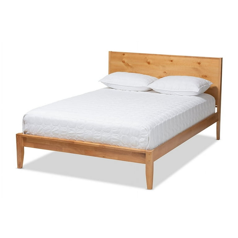 Baxton Studio Marana Modern and Rustic Natural Oak and Pine Finished Wood Queen Size Platform Bed Baxton Studio Marana Modern and Rustic Natural Oak and Pine Finished Wood Queen Size Platform Bed