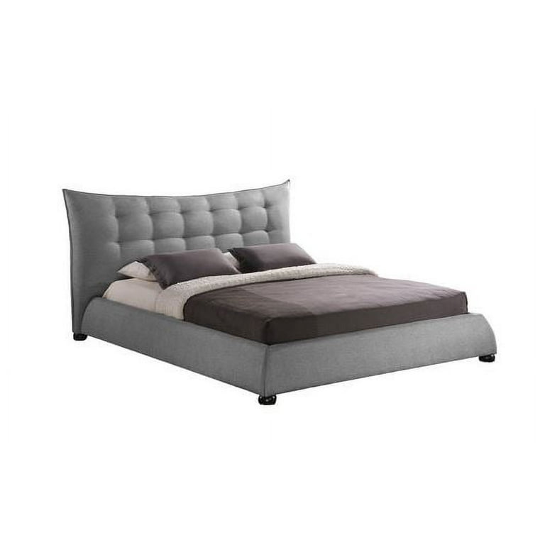 Baxton Studio Marguerite Tufted Upholstered Platform Bed Multiple Sizes