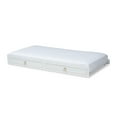 thumbnail image 1 of Baxton Studio Mariana Classic and Traditional White Finished Wood Twin Size Trundle, 1 of 6