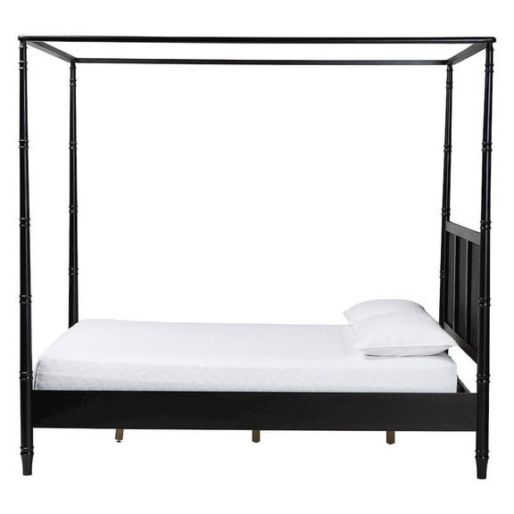 Baxton Studio Marisela Canopy Bed