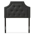 thumbnail image 1 of Baxton Studio Mars Modern and Contemporary Dark Grey Fabric Twin Size Headboard,Wholesale Interiors, 1 of 6
