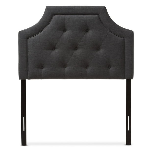 Baxton Studio Mars Modern and Contemporary Dark Grey Fabric Twin Size Headboard Baxton Studio Mars Modern and Contemporary Dark Grey Fabric Twin Size Headboard