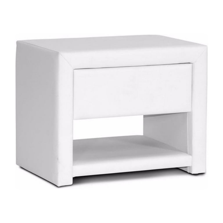 Baxton Studio Espresso Silverstone Modern Nightstand Baxton Studio Espresso Silverstone Modern Nightstand