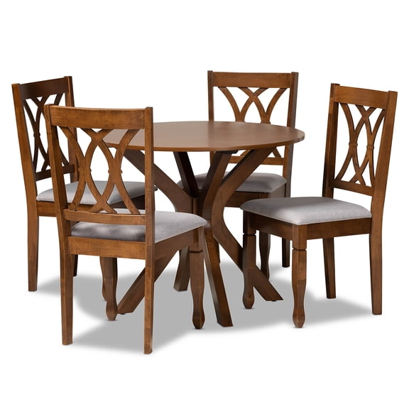 Baxton Studio Maya Modern and Contemporary 5-Piece Dining Set