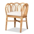 thumbnail image 1 of Baxton Studio Melody Natural Finished Rattan Chair, 1 of 8