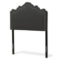 thumbnail image 1 of Baxton Studio Nadeen Modern and Contemporary Dark Grey Fabric Twin Size Headboard, 1 of 3