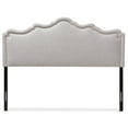 thumbnail image 1 of Baxton Studio Nadeen Modern and Contemporary Greyish Beige Fabric King Size Headboard, 1 of 5