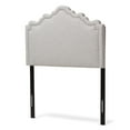 thumbnail image 1 of Baxton Studio Nadeen Modern and Contemporary Greyish Beige Fabric Twin Size Headboard, 1 of 5