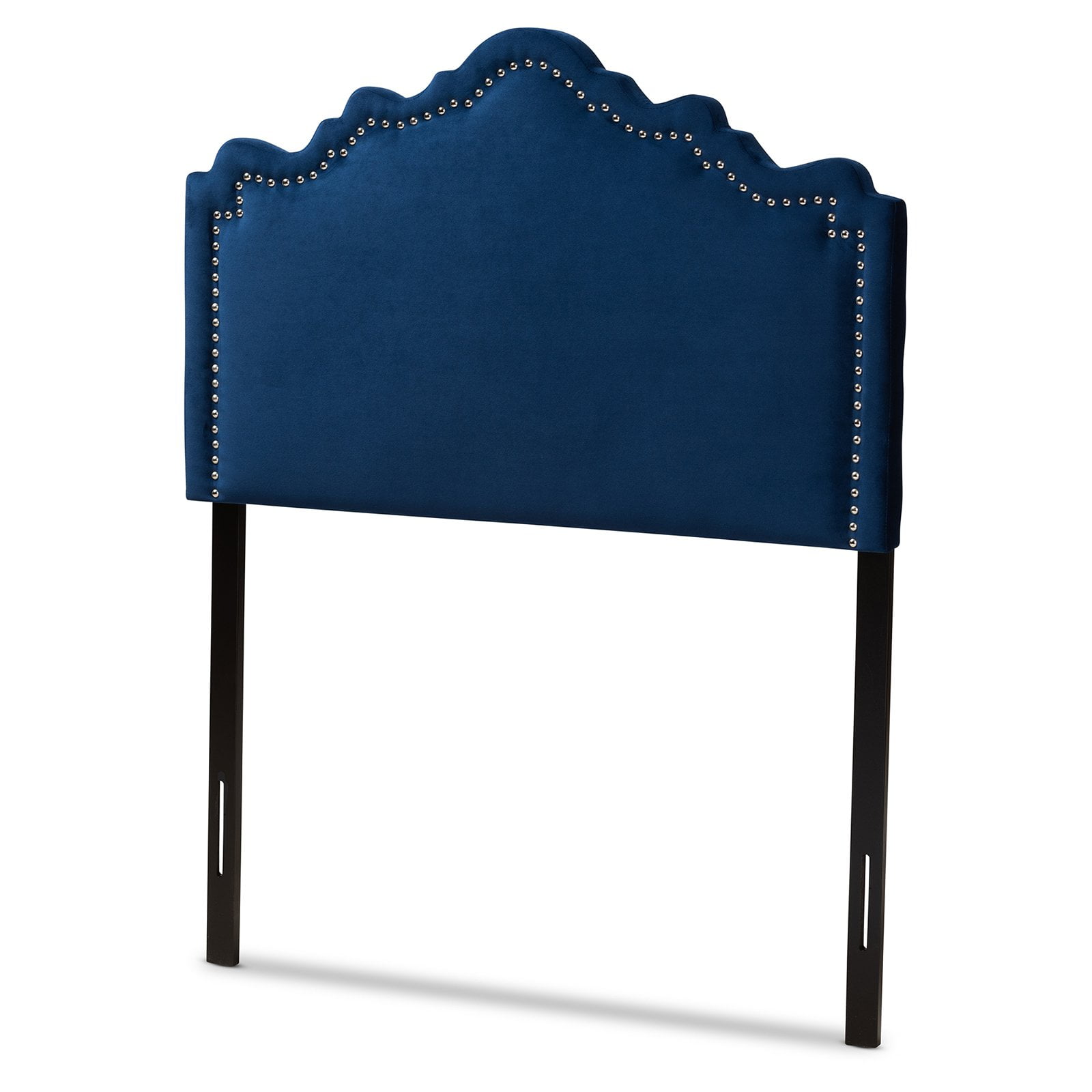 Baxton Studio Nadeen Modern and Contemporary Royal Blue Velvet Fabric