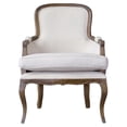 thumbnail image 1 of Baxton Studio Napoleon Traditional French Accent ChairAsh, 1 of 12