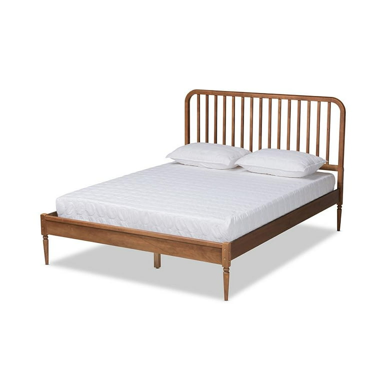 Baxton Studio Neilan Modern and Contemporary Walnut Brown Finished Wood King Size Platform Bed Baxton Studio Neilan Modern and Contemporary Walnut Brown Finished Wood King Size Platform Bed