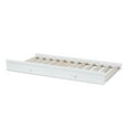 thumbnail image 1 of Baxton Studio Neves Cottage Farmhouse White Finished Wood Twin Size Trundle, 1 of 6