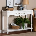 thumbnail image 1 of Baxton Studio Rafferty Classic Console Table, White, 1 of 9