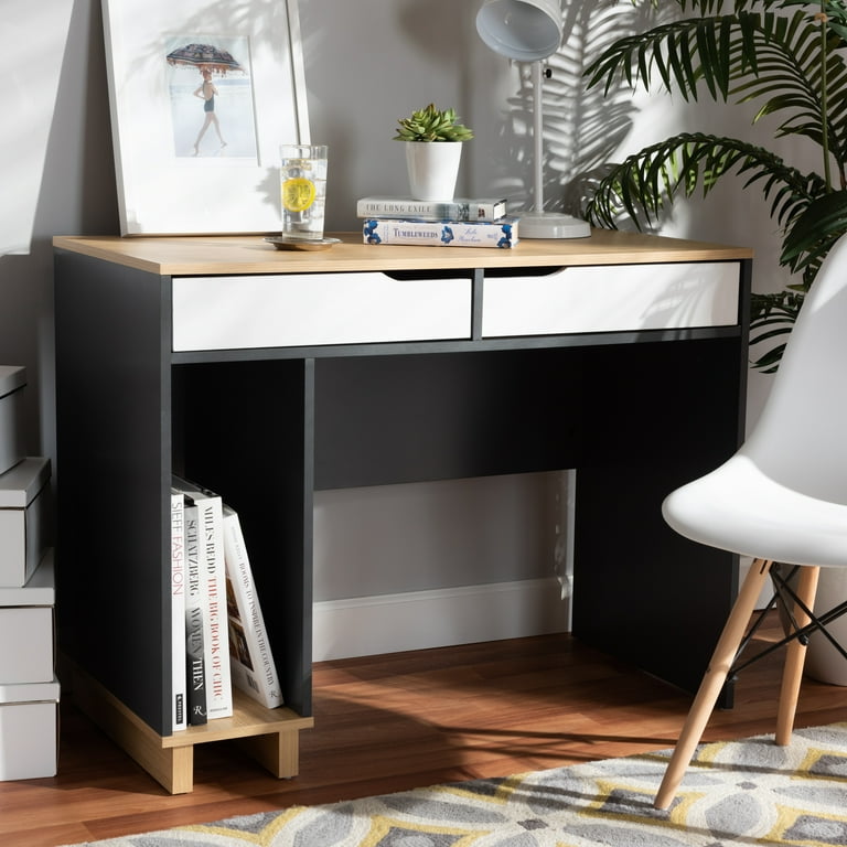 Mid century shop modern desk walmart