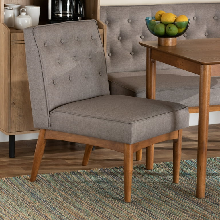 Walmart grey online dining chairs